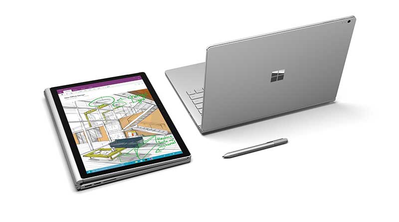 Surface Book 2 15inch i7/Ram 16GB/SSD 256GB dùng được cho nhiều chế độ