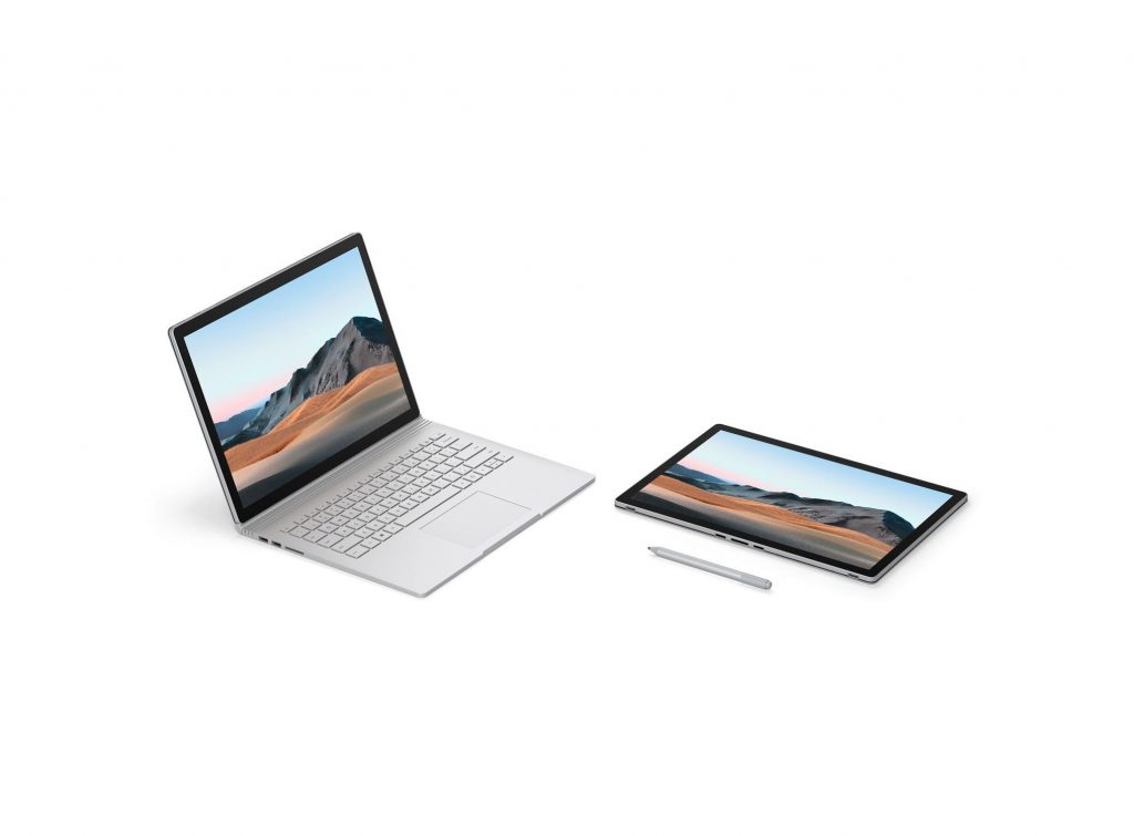 Surface book 3 tách rời để trở thành một chiếc máy tính bảng mạnh mẽ, độc lập