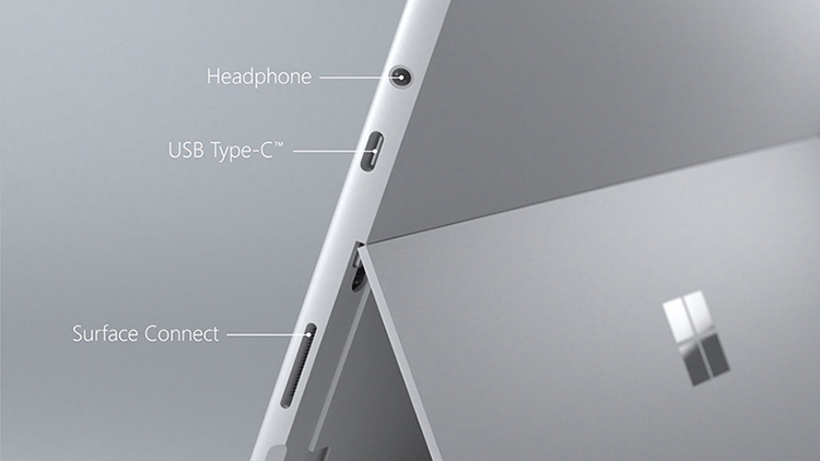 Surface Go 1 hỗ trợ đầy đủ các cổng kết nối thông dụng