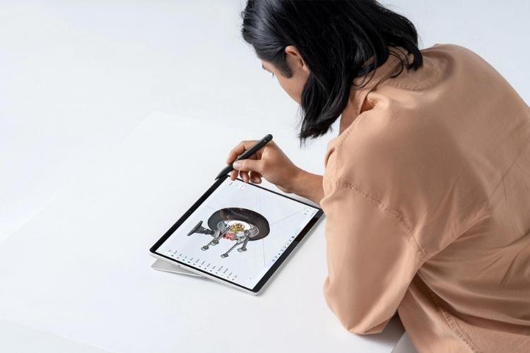Thiết kế mỏng nhẹ của Surface Pro 8 core i7