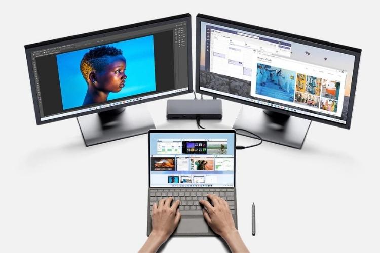 Nhiều cách kết nối hơn với Surface Pro 8 core i7
