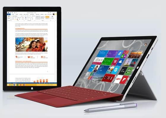 Thể hiện chính mình với Surface Pro 3 core i7