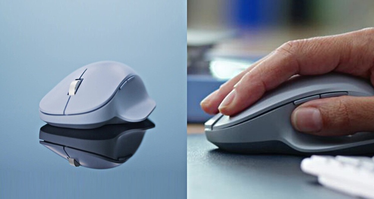 Chuột Precision Surface thiết kế cho cảm giác thoải mái khi cầm