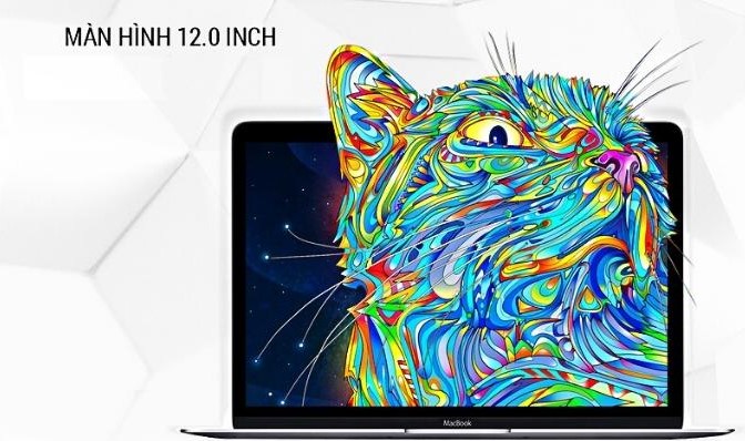 The new macbook 2017 màn hình 12 inch