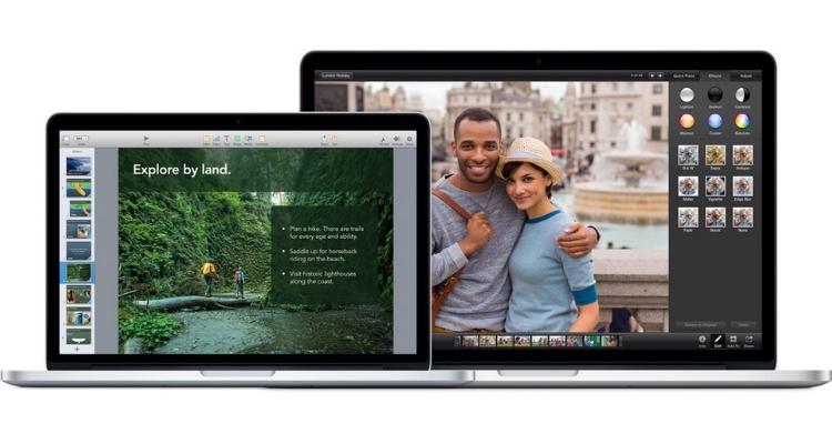 Macbook Pro 2015 với màn hình retina sắc nét