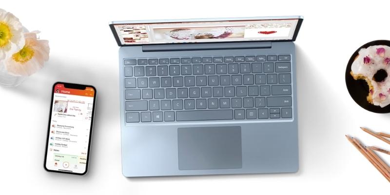 Surface Laptop go thiết kế bề mặt cao cấp