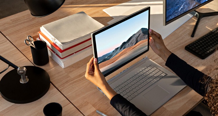 Surface Book có bàn phím có thể tháo rời