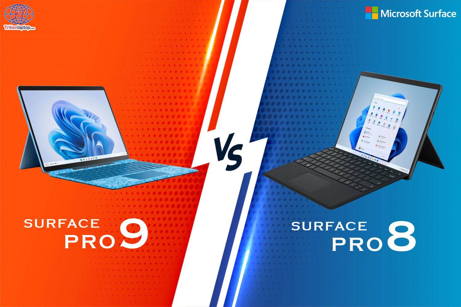 Surface Pro 9 và Surface Pro 8 nên mua dòng nào?