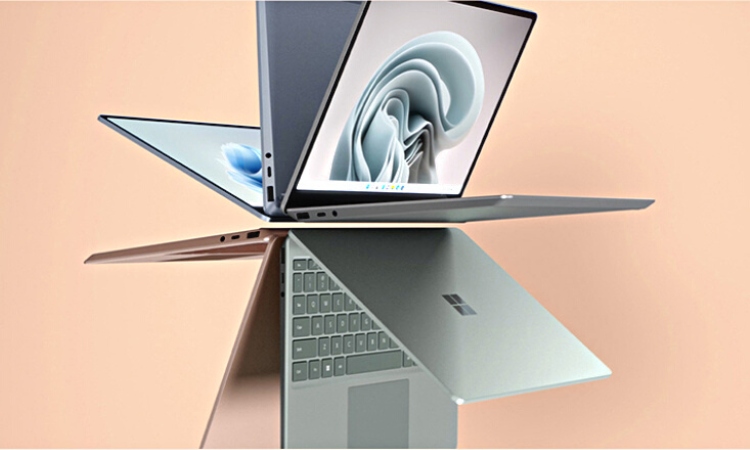 Surface Laptop Go 2 thiết kế gọn nhẹ phù hợp với nhiều đối tượng sử dụng