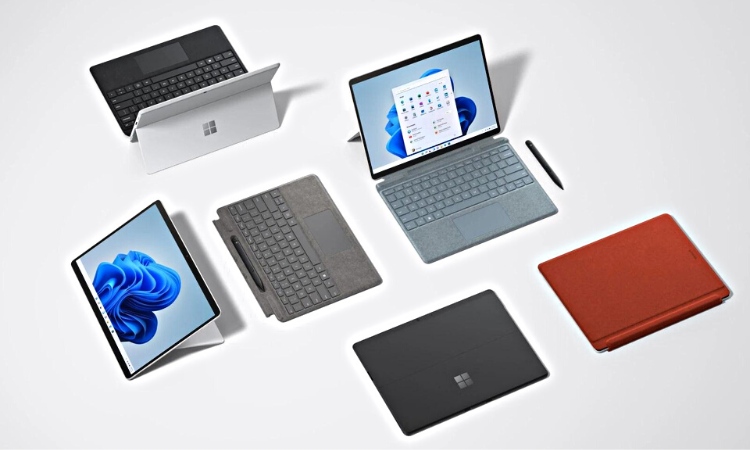 Surface Pro 8 và Surface Pro 9 sử dụng cùng một bộ phụ kiện