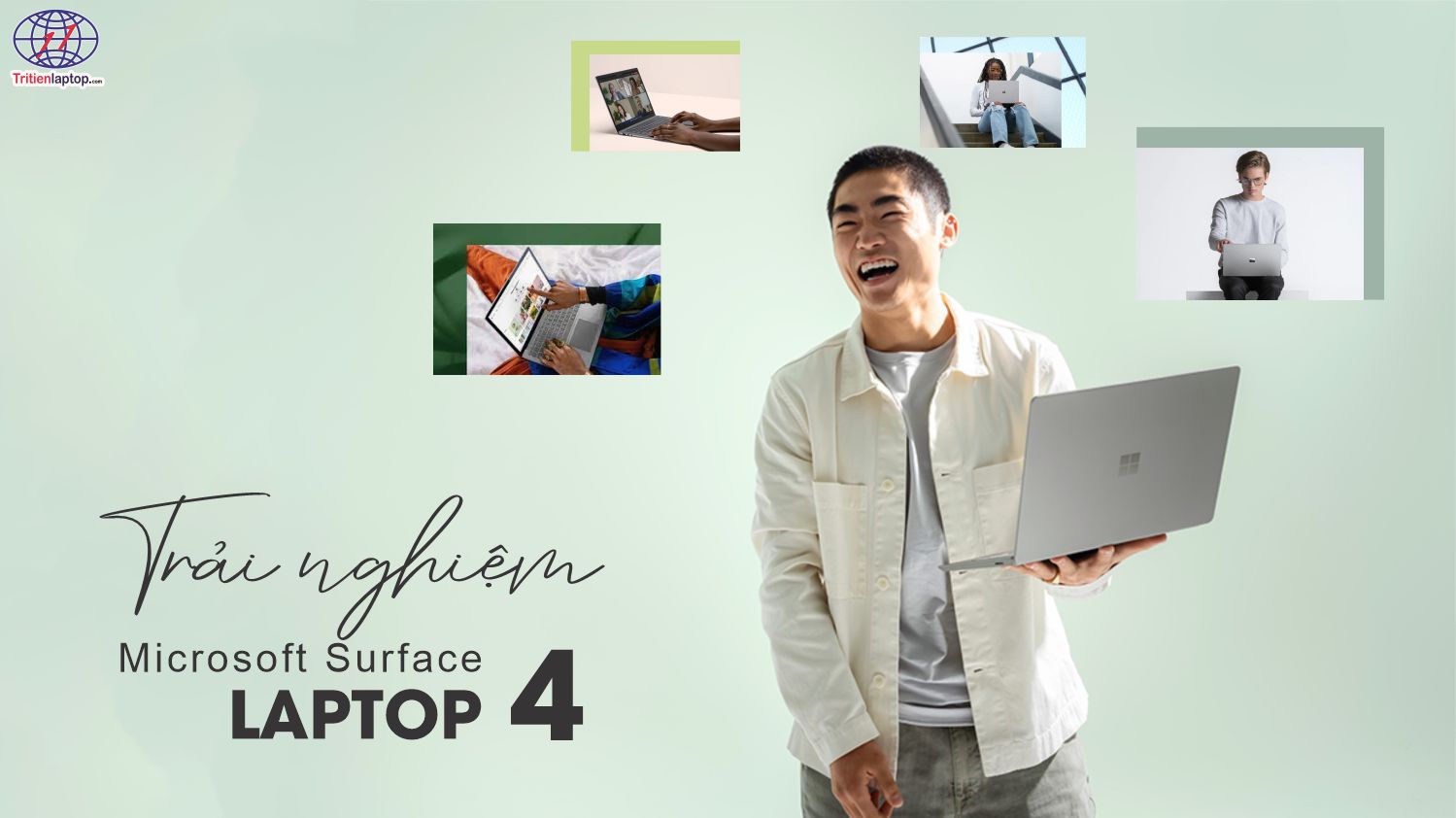 Trải nghiệm Microsoft Surface Laptop 4