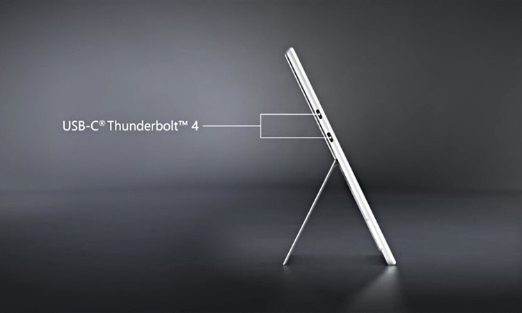 Cổng kết nối trên Surface Pro 9