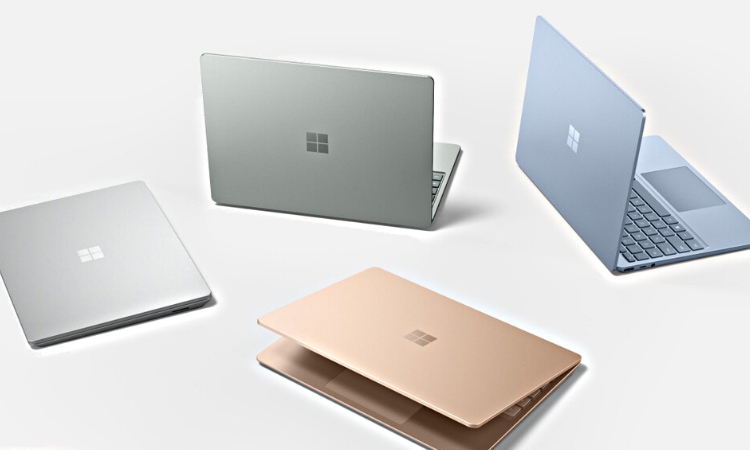 Các màu sắc tùy chọn của Surface Laptop Go 2