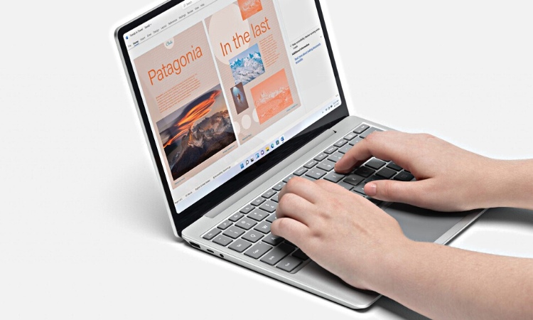 Surface Laptop Go 2 hiệu suất làm việc mượt mà