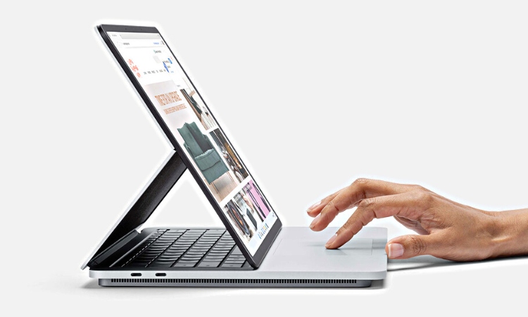 Bàn phím và bàn di chuột của Surface Laptop Studio