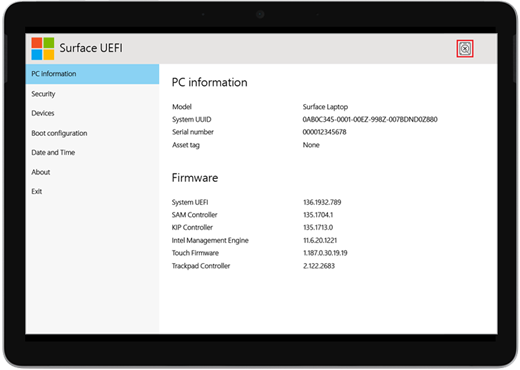 Surface bật và hiển thị "Không thể tìm thấy hệ điều hành có thể khởi động"