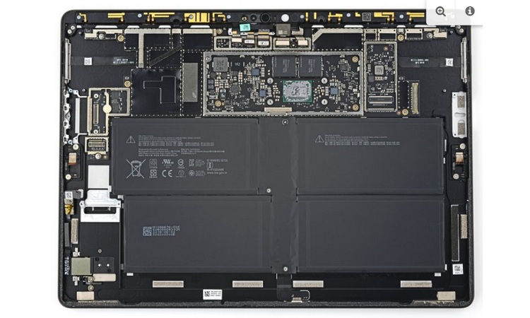 Thay thế pin Surface Pro 8