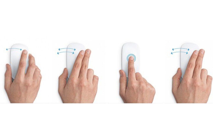 Magic Mouse với bề mặt cảm ứng đa điểm
