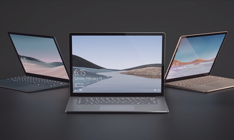 Surface Laptop 4 Thiết kế mỏng, kiểu dáng đẹp