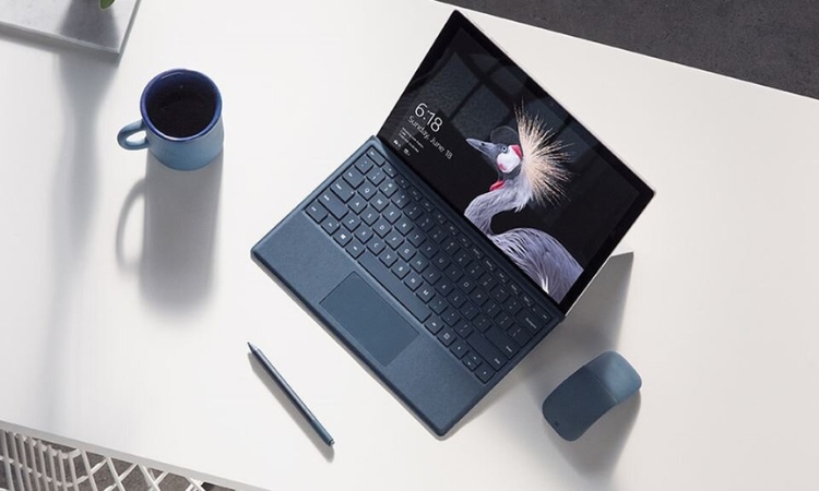 Surface Pro 5 LTE core i5 với thiết kế cứng cáp vững chắc