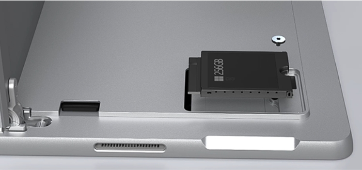 Surface Pro 7 plus có ổ SSD có thể tháo rời