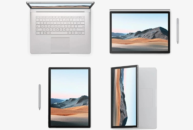 Thiết kế của Surface Book 3