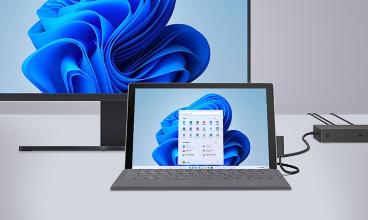 Kết nối Surface với màn hình qua Surface Dock