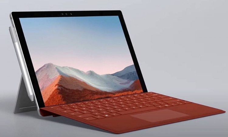 Surface Pro 7 Plus i5 8gb 128gb với màn hinh sắc nét