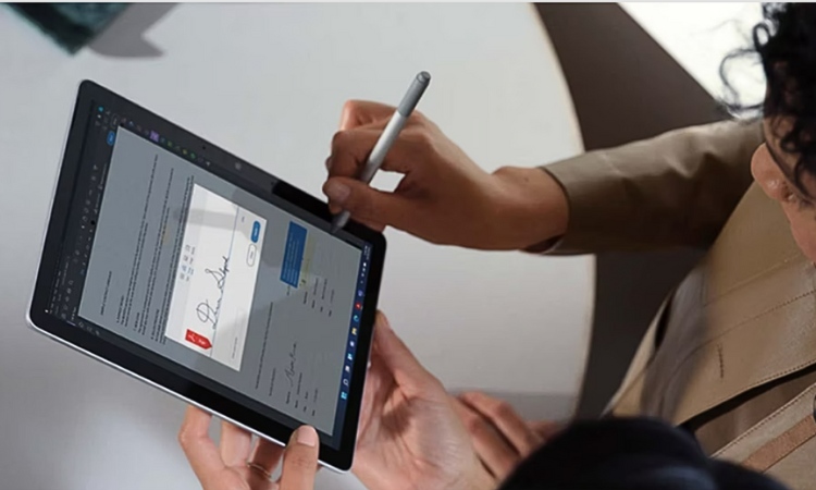 Surface Go 4 giúp tăng năng suất làm việc