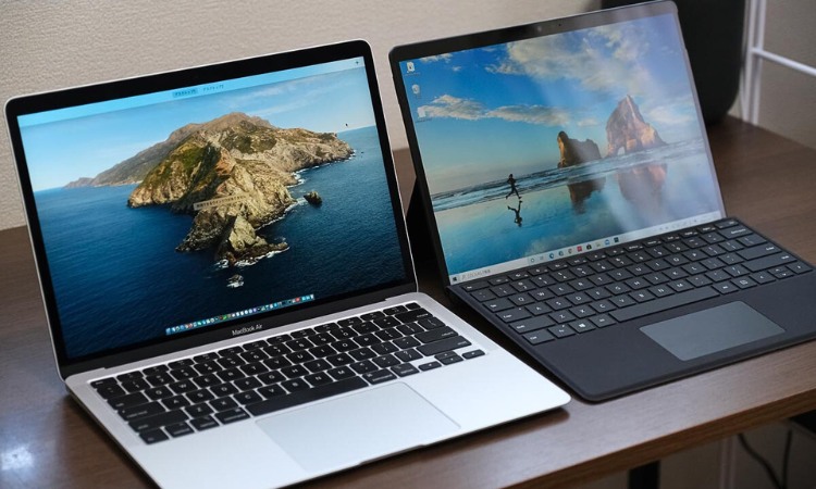 Nên mua Macbook hay Surface Pro
