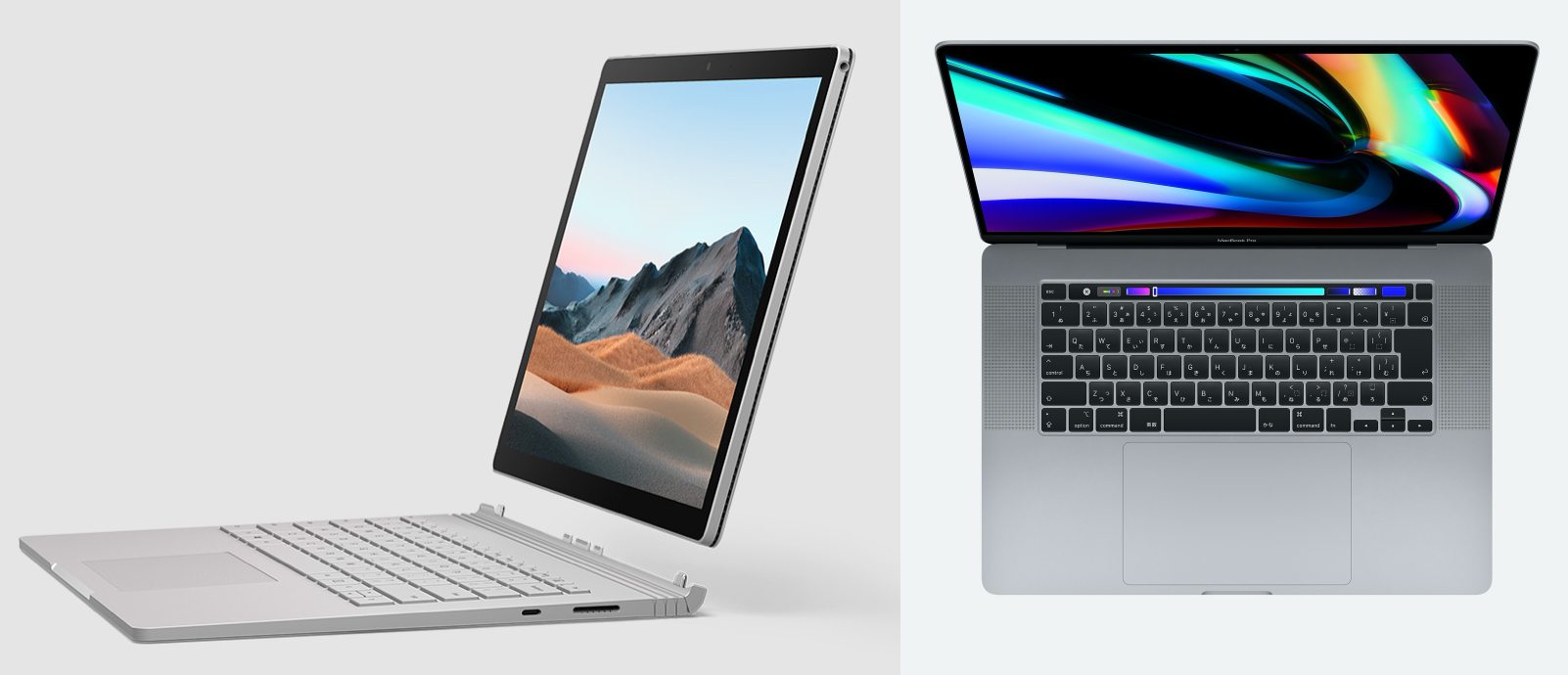 Sự đặc biệt của Surface Book và MacBook Pro
