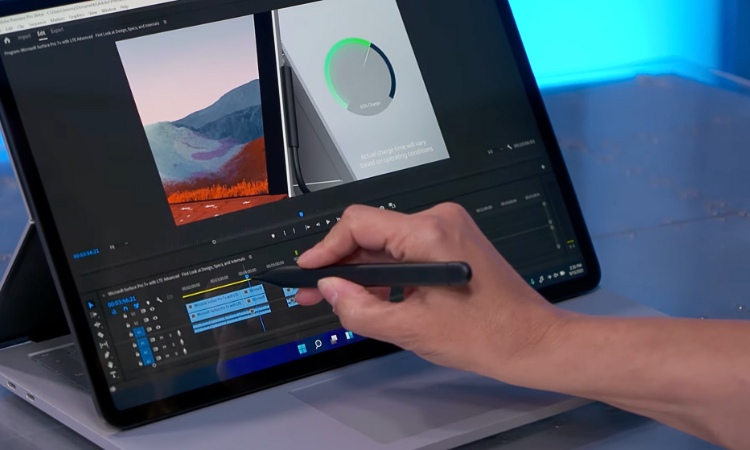 Surface Laptop Studio Core i7 Cảm giác như bút viết trên giấy
