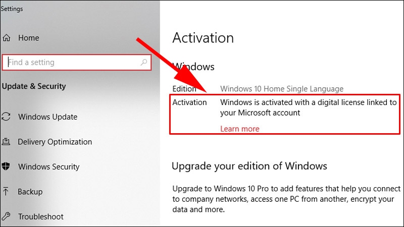 Kiểm tra active Windows 10