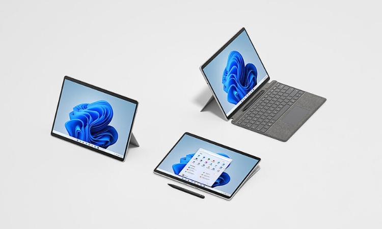 Laptop nhỏ gọn 2 trong 1 Surface Pro 8