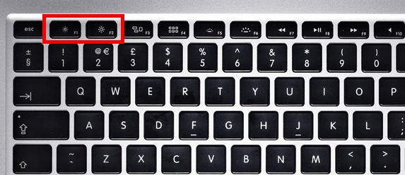 Chỉnh độ sáng màn hình MacBook bằng bàn phím