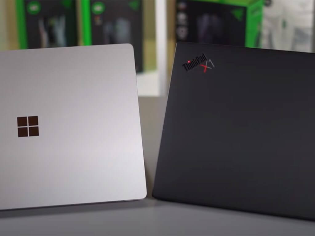 Surface Laptop 3 vs thinkpad x1 carbon