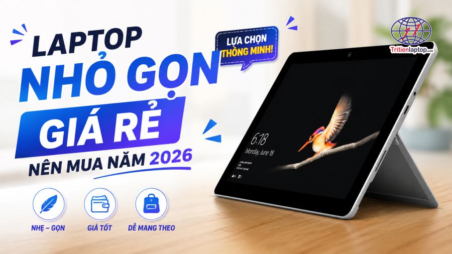 Laptop nhỏ gọn giá rẻ: Top 7 mẫu đáng mua năm 2026 10 Laptop nhỏ gọn giá rẻ: Top 7 mẫu đáng mua năm 2026