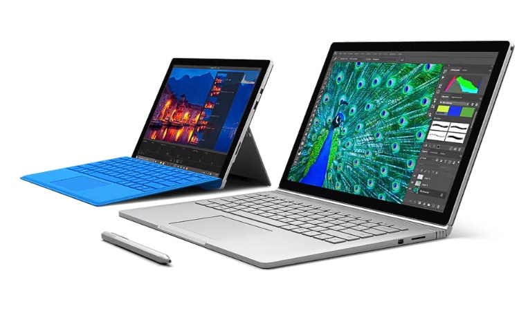 Thiết kế của Surface Book và Surface Pro