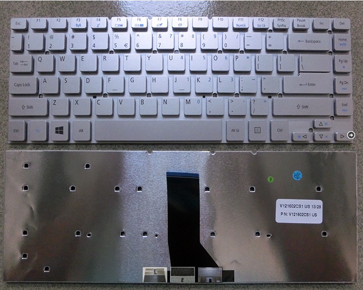 Trí Tiến Laptop miễn phí công thay thế bàn phím laptop Acer Aspire 4830 màu Bạc