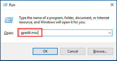 mở cửa sổ Group Policy