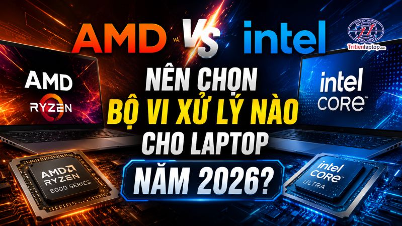 AMD và Intel: Nên chọn bộ xử lý nào cho laptop năm 2026?