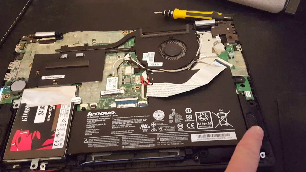 Thay pin laptop Lenovo
