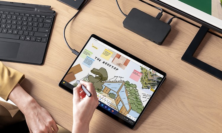 Surface Pro 10 Intel® Core Ultra 5 sử dụng với Surface Slim Pen