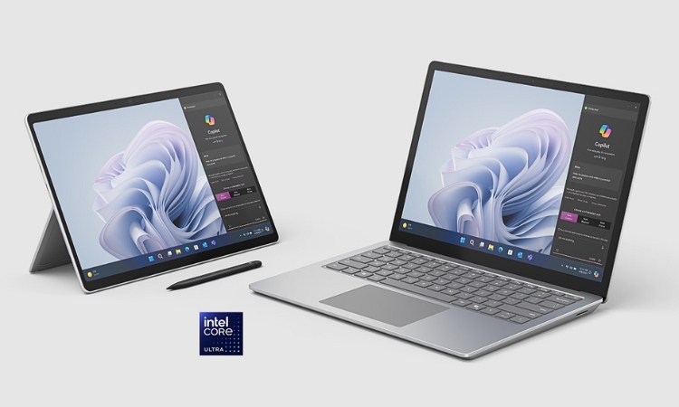 Surface Pro 10 và Surface Laptop 6 chạy chip Intel core ultra