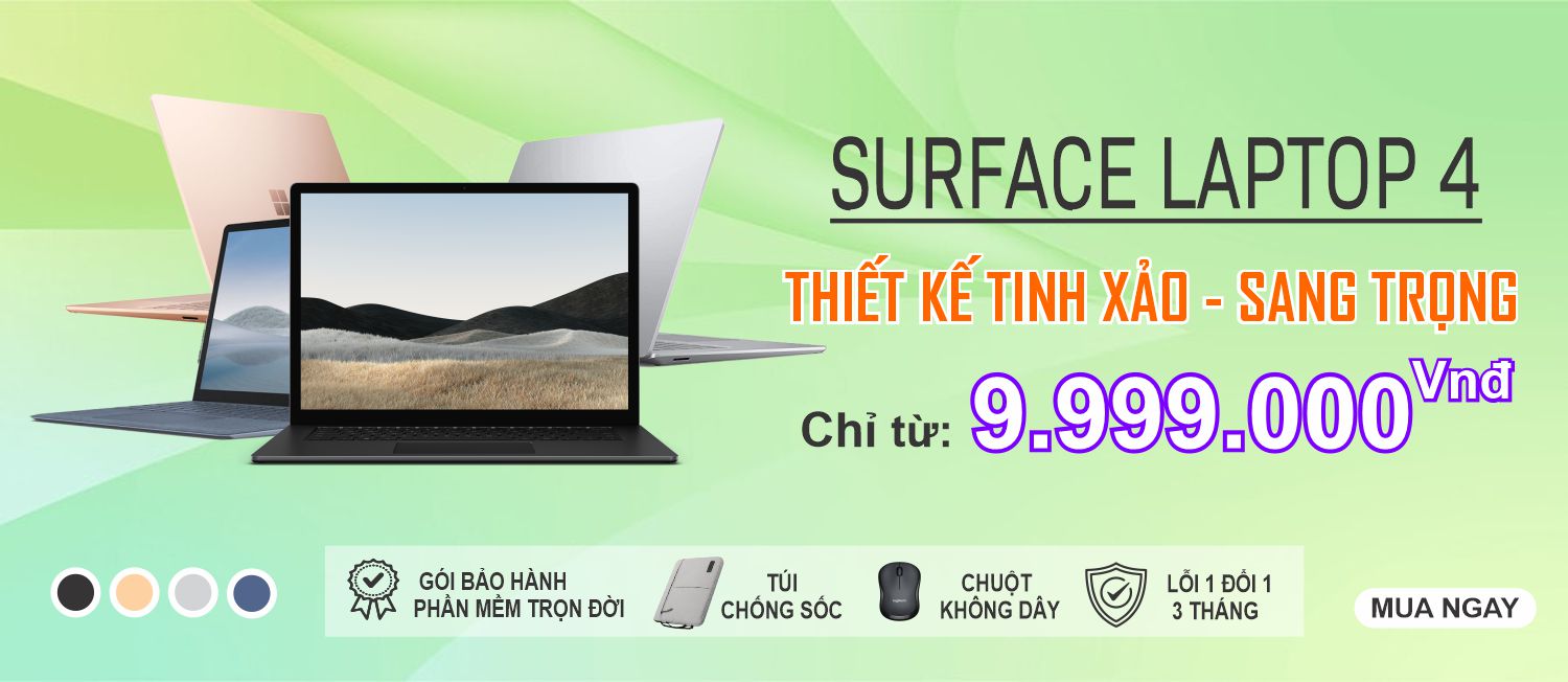 Khuyến mãi Surface Laptop 4