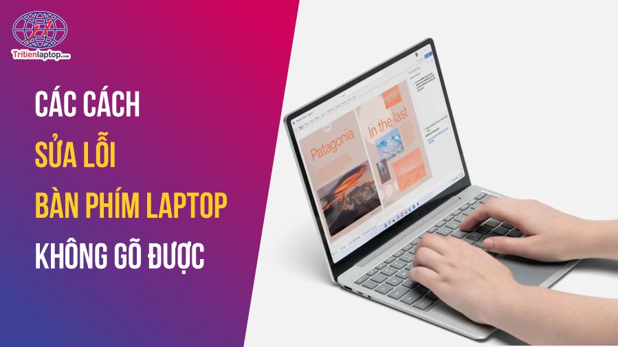 Các cách sửa lỗi bàn phím laptop không gõ được