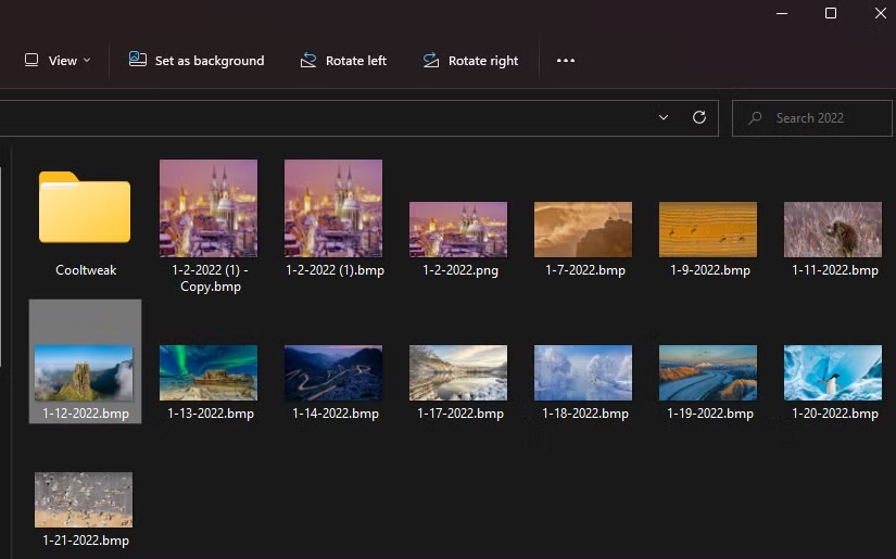 thay đổi hình nền máy tính bằng File Explorer