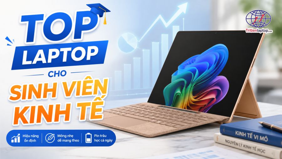 Laptop cho sinh viên kinh tế: Top 7 mẫu đáng mua năm 2026 5 Laptop cho sinh viên kinh tế: Top 7 mẫu đáng mua năm 2026