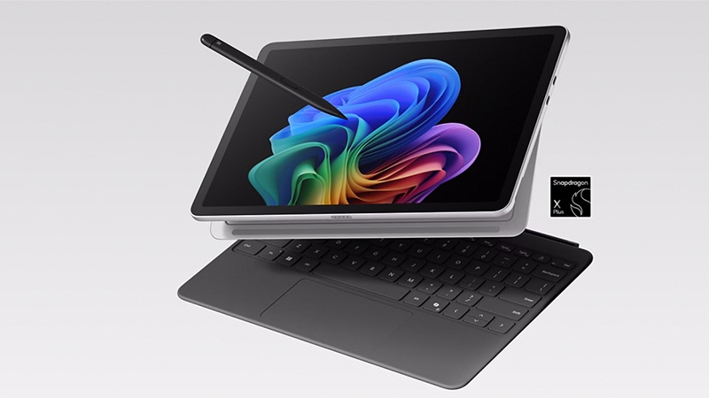 Surface Pro 12 inch Snapdragon X Plus/Ram 16GB/UFS 256GB New 5 Surface Pro 12 inch với bộ vi xử lý Snapdragon X Plus