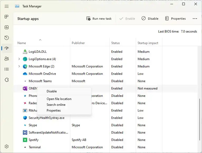 15 cách tăng tốc win 11 hiệu quả năm 2025 11 Tắt các chương trình chạy khi khởi động